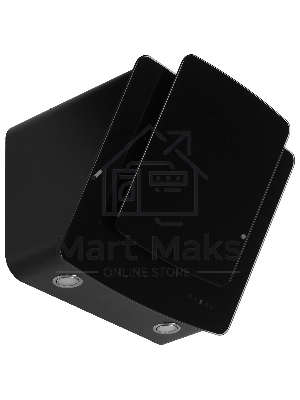 Вытяжка наклонная Elikor Кварц 60П-1000-Е4Д черный, 59 см, 1000 куб. м/ч, 59 дБ