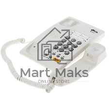 Телефон проводной Ritmix RT-330 белый