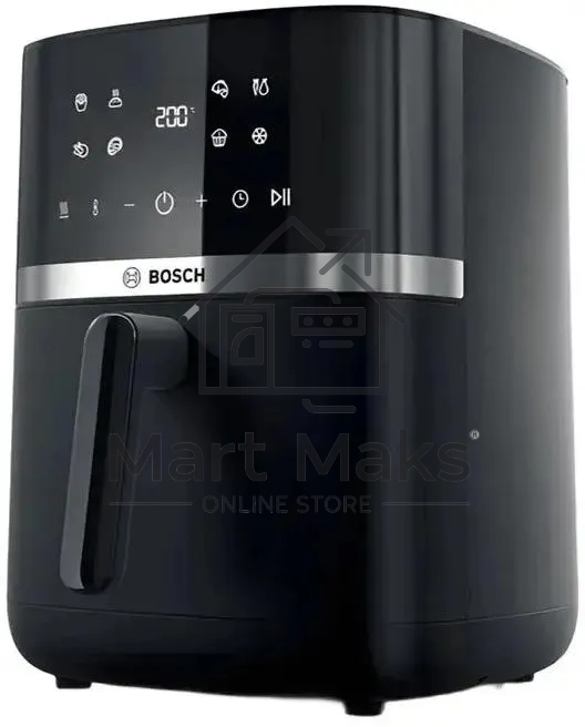 Аэрогриль Bosch MAF462B1 черный, 2050 Вт, 6.1 л, сенсор, 7 программ