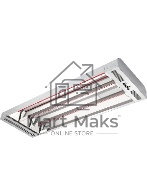 Обогреватель инфракрасный Ballu BIH-T2-4.5 серый, 4500 Вт, 45 м2