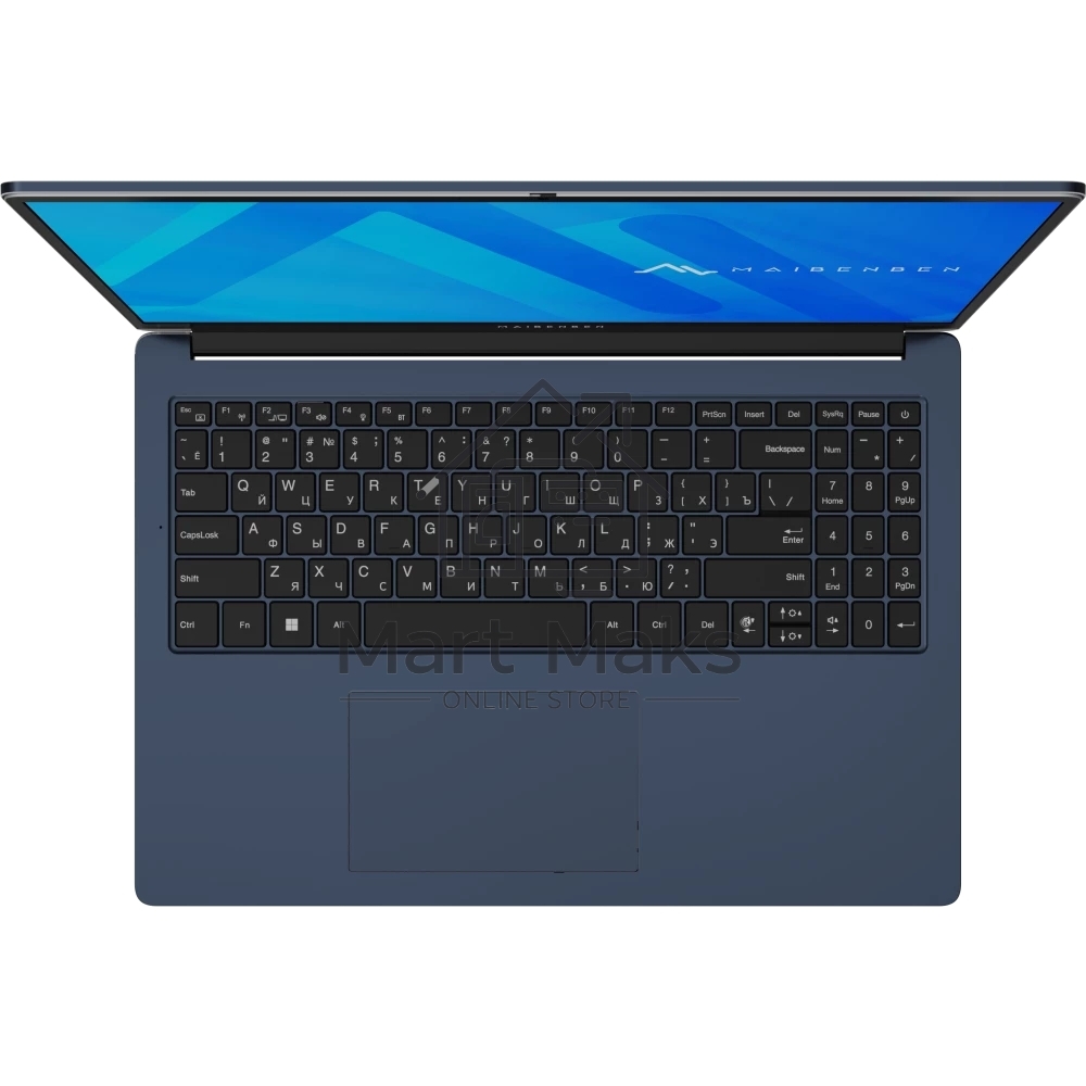 Ноутбук Maibenben M653 синий M6531SB0HURE0 16