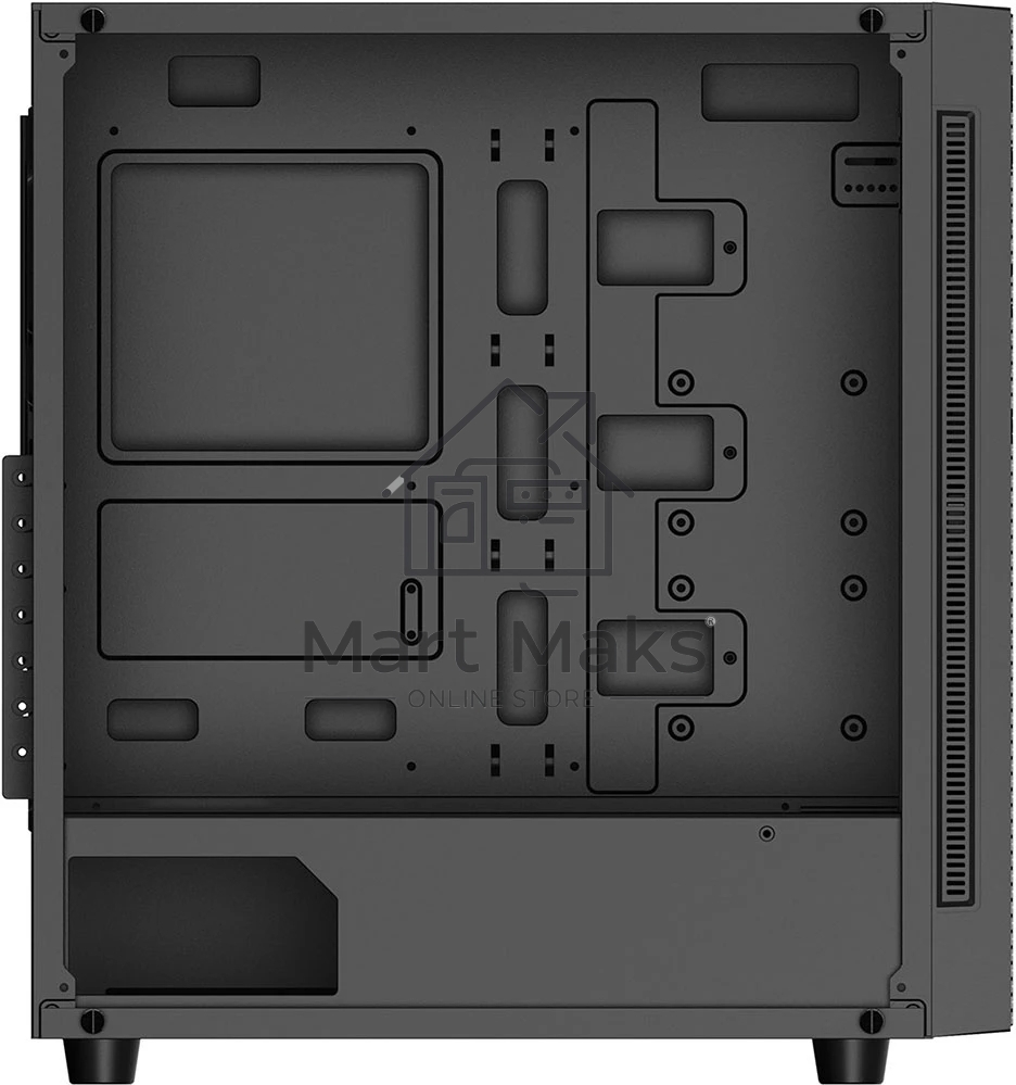 Компьютерный корпус Deepcool MATREXX 55 MESH без БП, большое боковое окно, черный, ATX