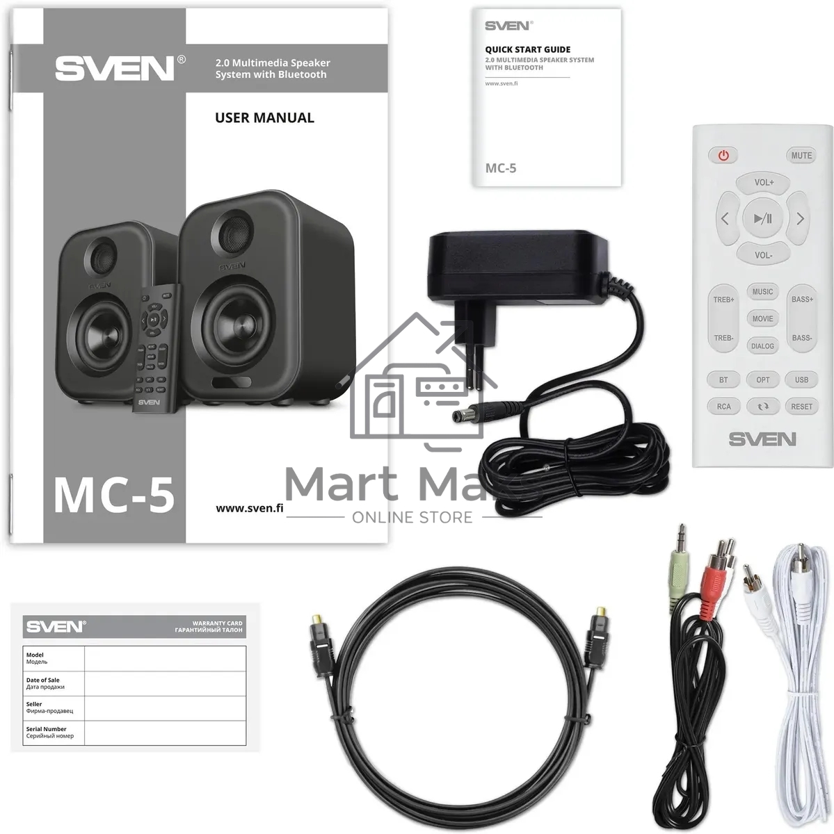 Акустика Sven MC-5 White (SV-022525)