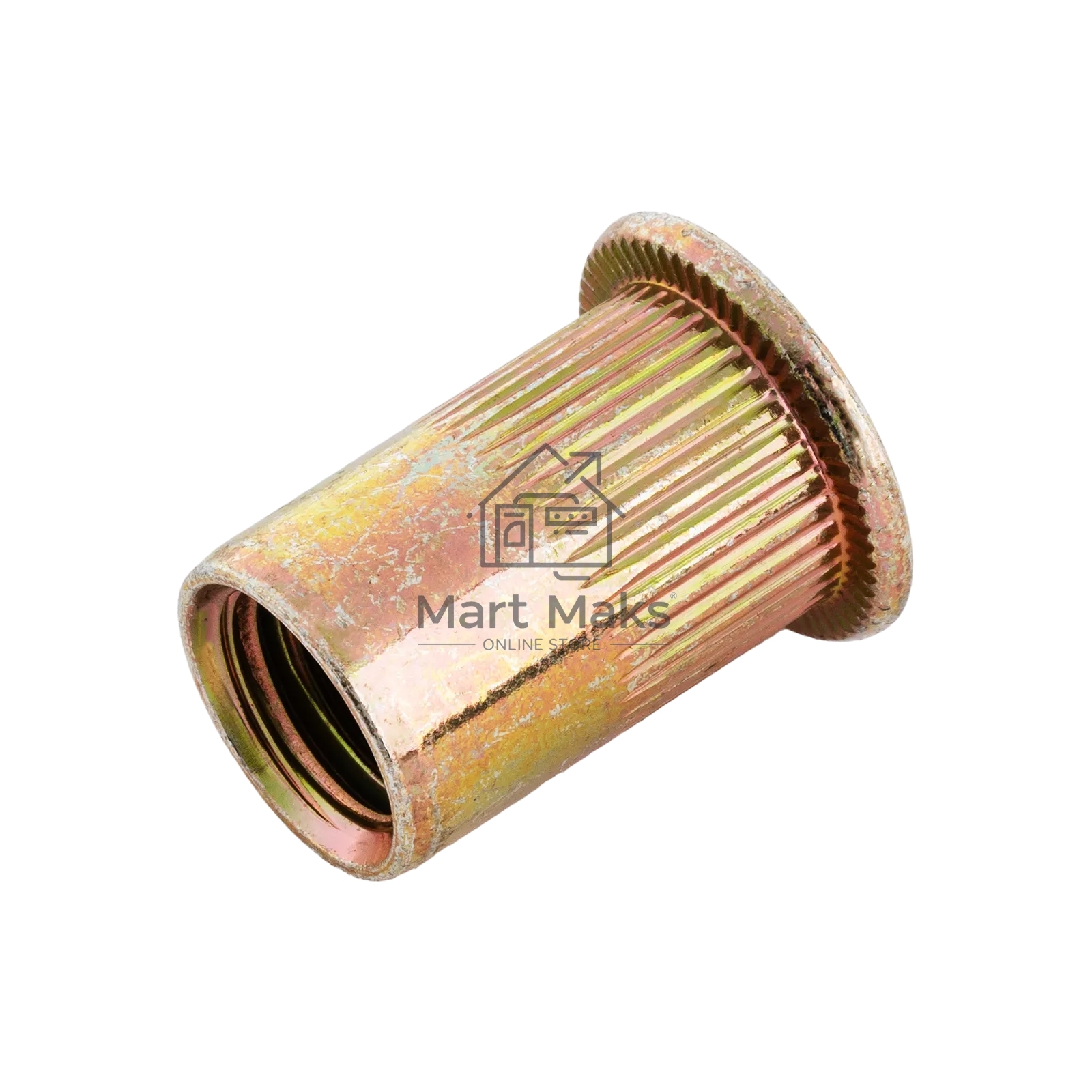 Заклепки резьбовые Denzel стальные, оцинкованные, М10, пластиковый кейс, 35 шт.