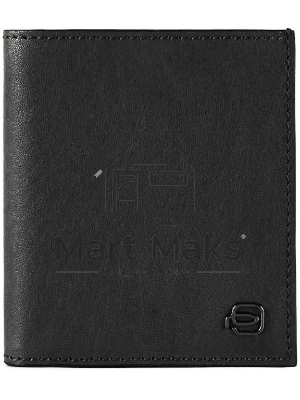 Чехол для кредитных карт Piquadro Black Square PP1518B3R/N натур.кожа черный