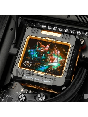 Водяное охлаждение для процессора Thermalright Frozen Warframe 420 ARGB (420мм, LED, Black, ARGB/Fans: 3x140мм, 88.7CFM, 29.8dBA, 1750RPM/Pump height 60мм, 23dBA, 3000RPM, Rad thickness 27мм/S: 1851, 1700, 1200, 115X, 2011, 2066, AM5, AM4)