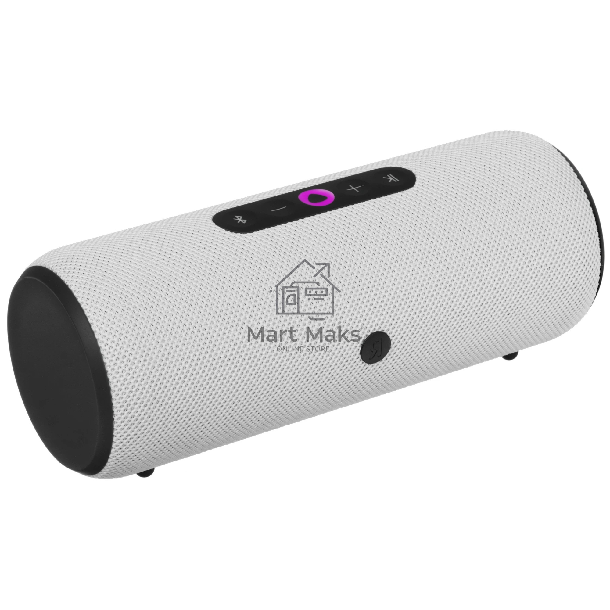 Умная колонка Яндекс Станция Стрит, 30Вт, компактная, 2 динамика, Wi-Fi, Bluetooth 5.0, Алиса, серый