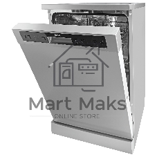 Посудомоечная машина BBK 60-DW120D, серебристый, 59.8 см, 12 компл., сушка конденсационная, 49 дБ, класс A++