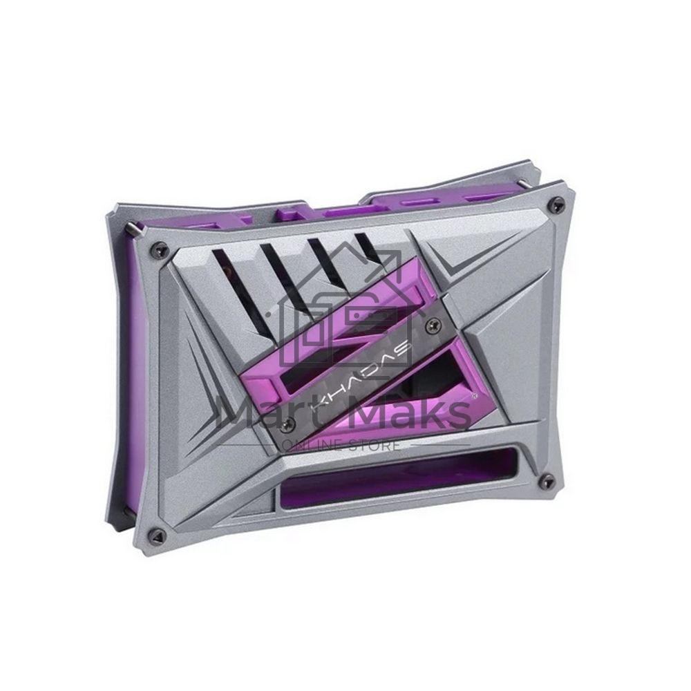 Компьютерный корпус Khadas DIY Case Purple VIMs DIY Case, Purple Color, with heavy metal plate