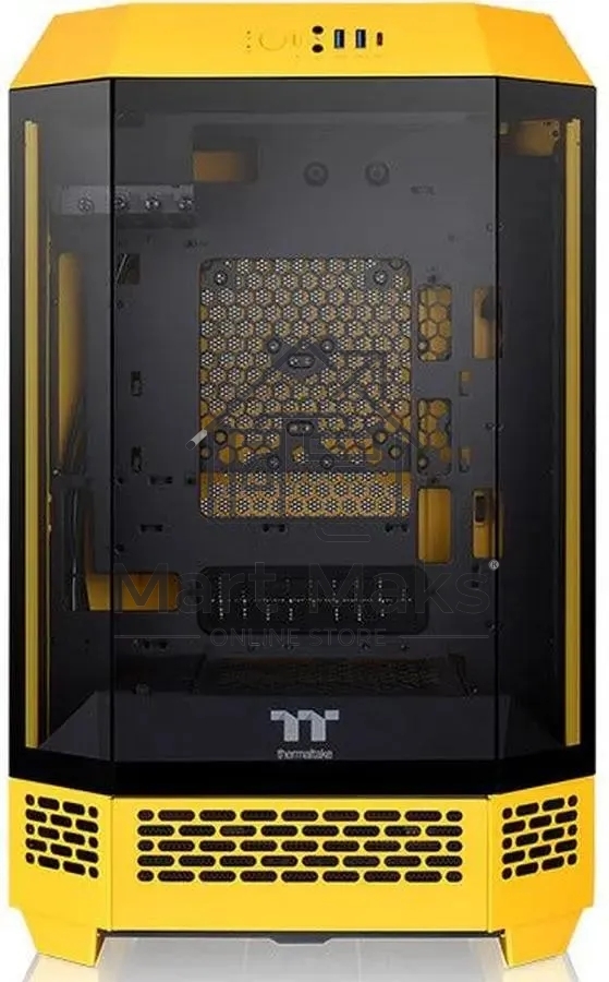 Корпус Thermaltake The Tower 300 желтый без БП miniITX 8x120mm 6x140mm 2xUSB3.0 audio bott PSU