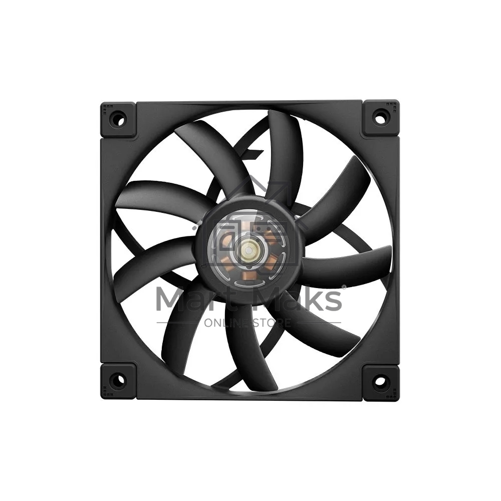 Вентилятор для корпуса DEEPCOOL FT12 SLIM черный, 120 мм, 1850 об/мин, 25.6 дБ, 4 pin