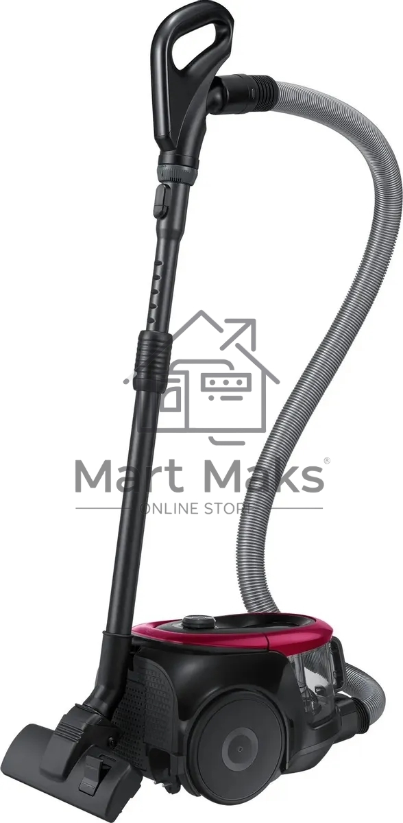 Пылесос Samsung SC18M21C0VR красный, 380/1800 Вт, уборка сухая, пылесборник контейнер 1.5 л