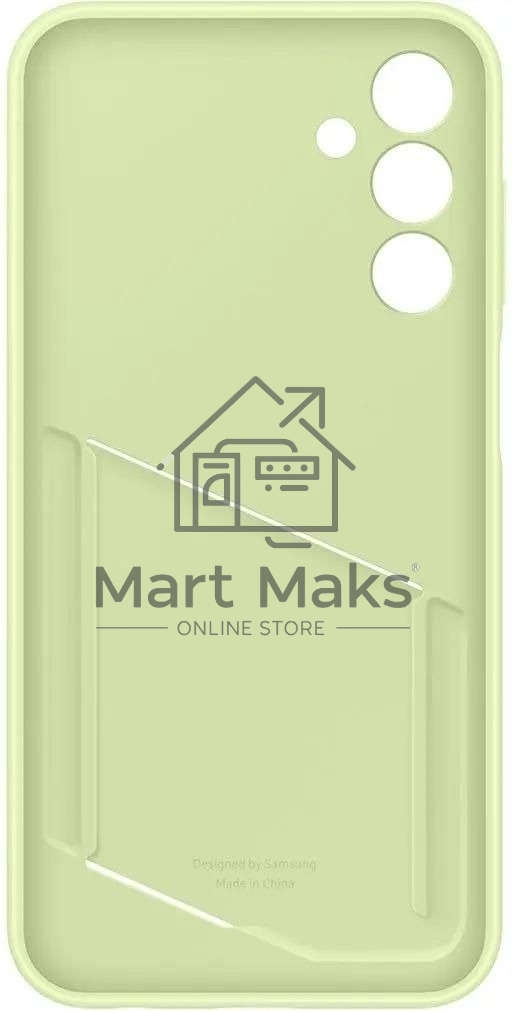 Чехол (клип-кейс) Samsung для Samsung Galaxy A15 Card Slot Case A15 лайм (EF-OA156TMEGRU)