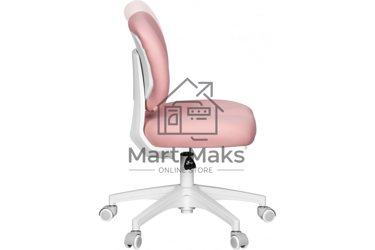 Кресло детское Cactus CS-CHR-3594PK розовый крестов. пластик белый