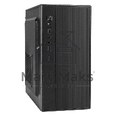 Компьютерный корпус Minitower ExeGate BAA-408-AAA450 (mATX, БП AAA450 с вент. 8см, 2хUSB, HD Audio, черный)