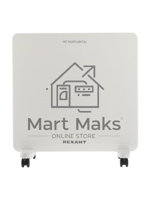 Конвектор электрический Rexant 60-0096, белый, 1000 Вт, 15 м2, механический термостат