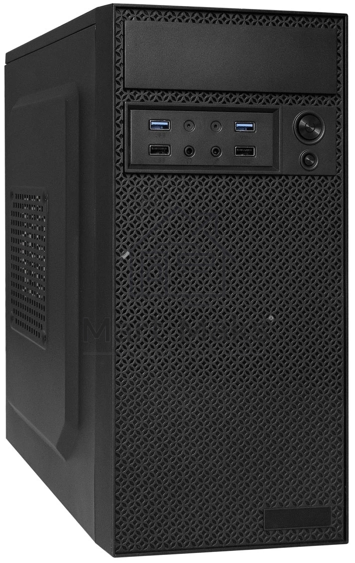 Компьютерный корпус Minitower ExeGate BAA-109U2-UN500 (mATX, БП UN500 с вент. 12см, 2*USB+2*USB3.0, аудио, черный)