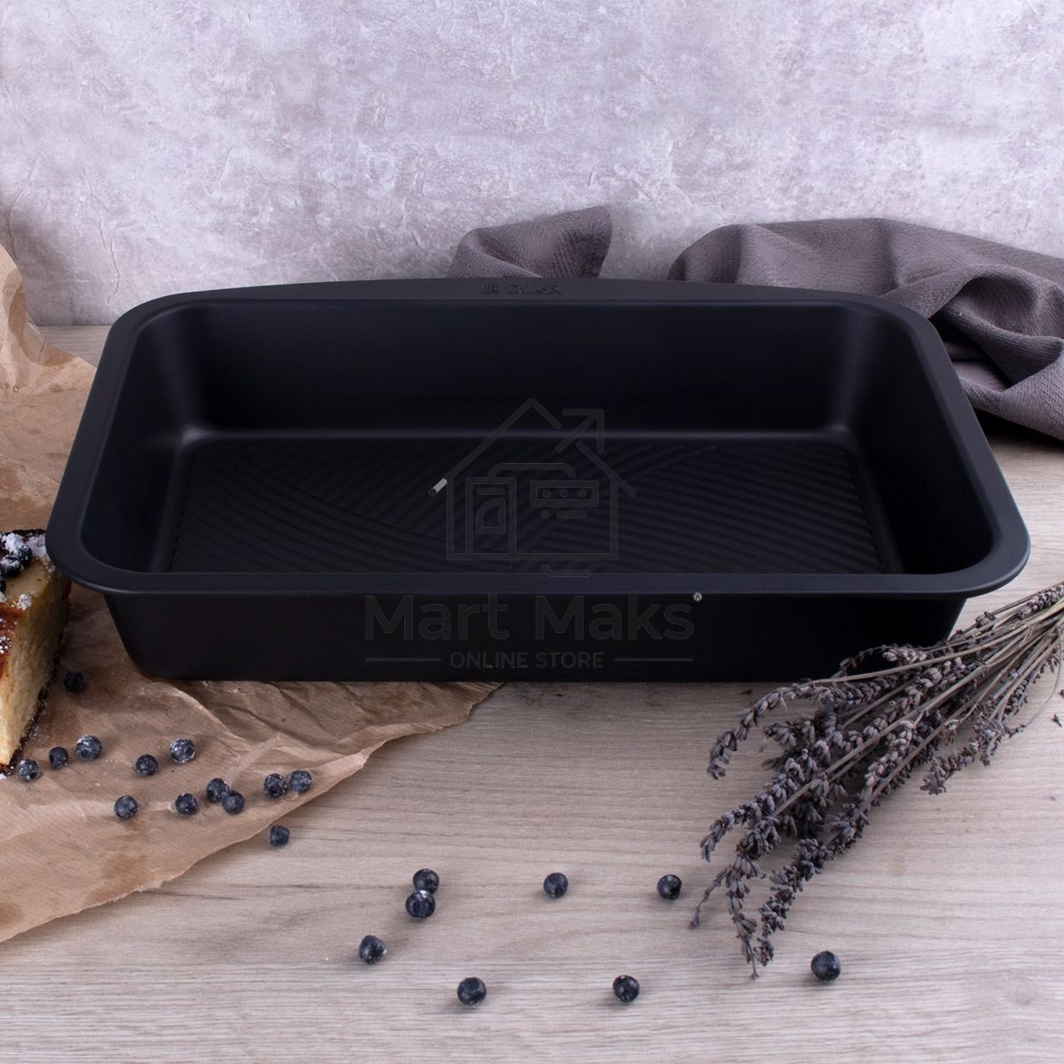 Форма для выпечки 37 х 23 х 7 см TALLER TR-66334