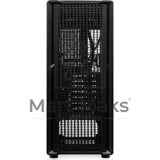Компьютерный корпус без блока питания HSPD M530, Mesh Mid Tower, Black, TG, 0.4 SPCC, no fans ATX, mATX, mITX 155/290/200mm 2x2.5