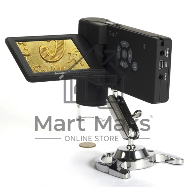 Микроскоп Levenhuk DTX 500 Mobi цифровой цифровой дисплей/монитор ПК 20-500х черный