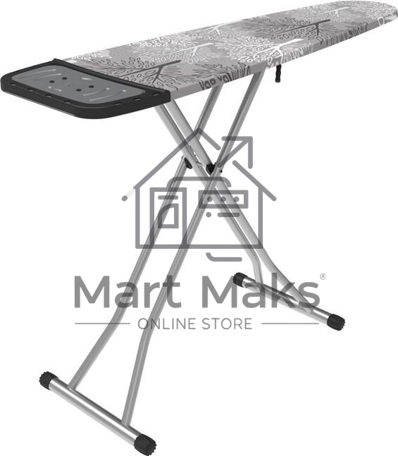 Доска гладильная PERILLA by Dogrular ALEECE серая 38x130, моноблок