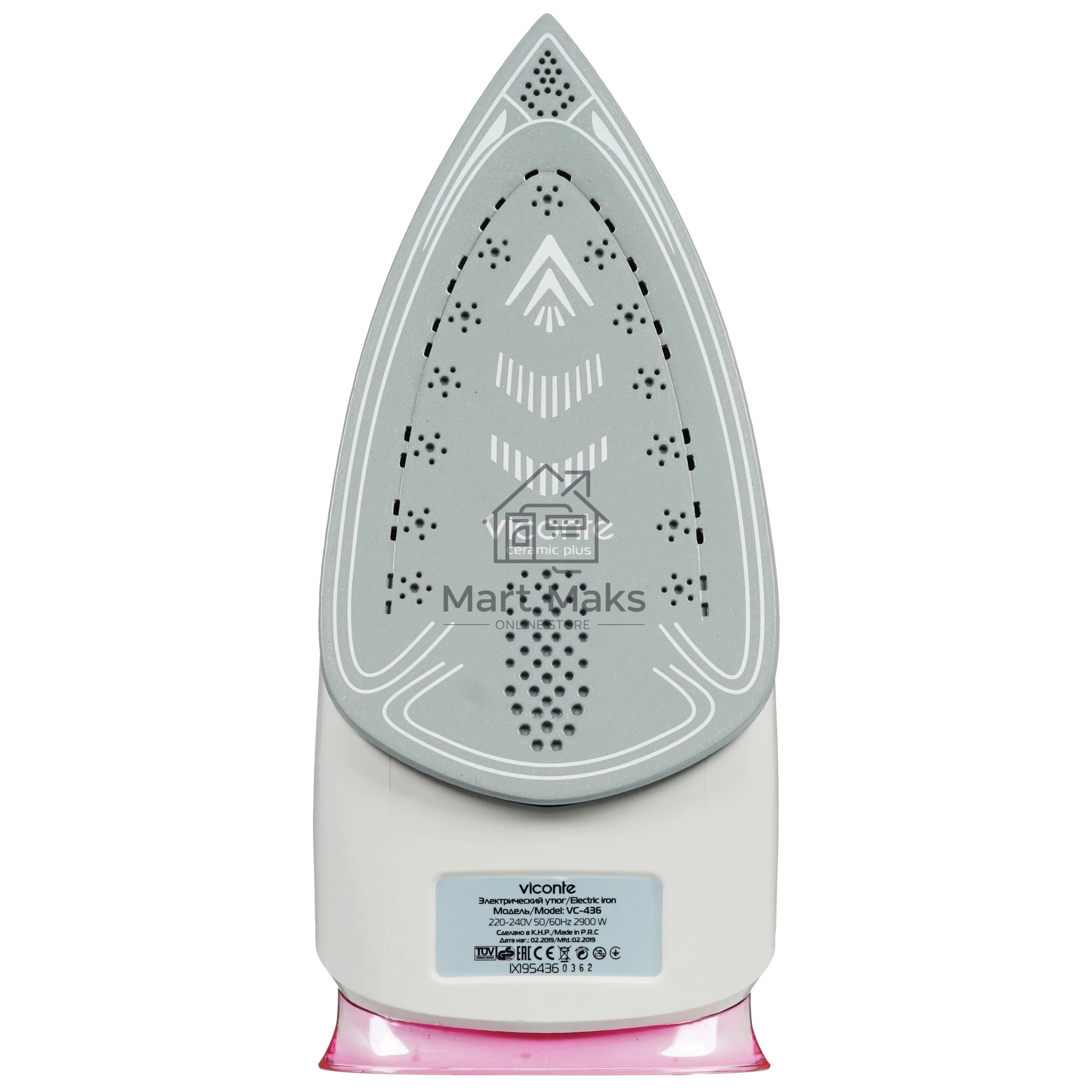 Утюг Viconte VC-436 розовый