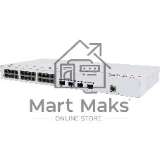 Коммутатор Huawei S220-24T4X, 24×1 Гбит/с + 4×10 Гбит/с SFP+, управляемый