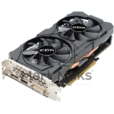 Видеокарта CBR GeForce RTX 2060, 6 GB GDDR6, 192 bit, DisplayPort, HDMI, DVI, GPU 1680 MHz