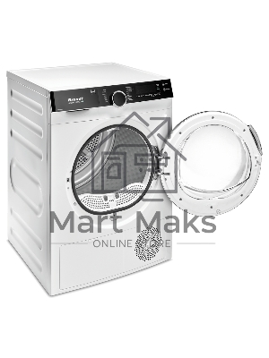 Сушильная машина BRANDT WFB106QWE белый, 10 кг, сушка - конденсационная, программ - 14, 59.5 x 84.5 x 67.5 см