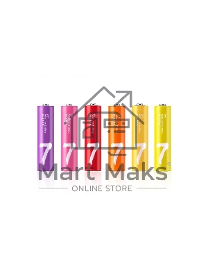 Батарея CUKTECH AAA rainbow alkaline 24 pellet