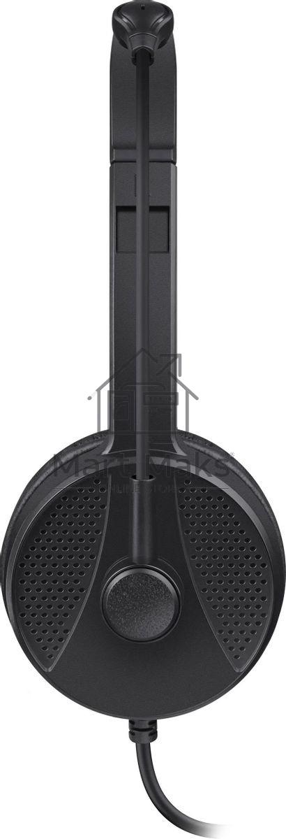 Гарнитура проводная Defender Tune 160 (черный, провод 1.8 м) (63164)