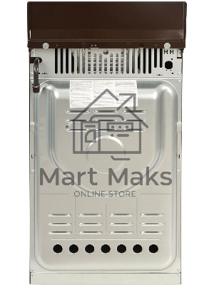 Плита газовая Gefest ПГ 5100 0018 коричневый, конфорок 4 шт, духовка 52 л, 50 см x 85 см x 58.5 см