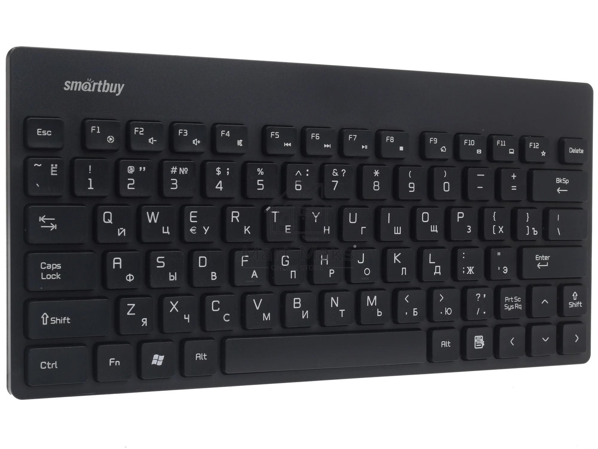 Комплект клавиатура+мышь Smartbuy 220349AG беспроводной, USB, 1600 DPI, чёрный