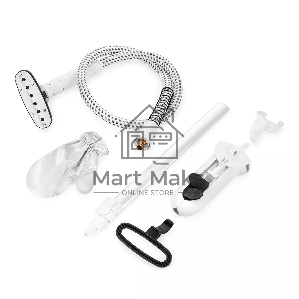 Отпариватель напольный Kitfort КТ-9155 2200Вт белый/черный