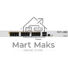 Маршрутизатор MIKROTIK CRS328-24P-4S+RM 24 SFP+