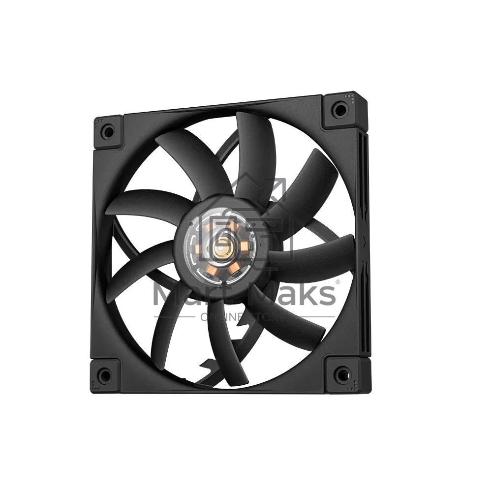 Вентилятор для корпуса DEEPCOOL FT12 SLIM черный, 120 мм, 1850 об/мин, 25.6 дБ, 4 pin