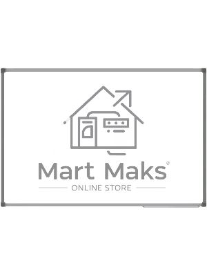 Доска магнитно-маркерная Silwerhof, лак, белый 60x90см, алюминиевая рама