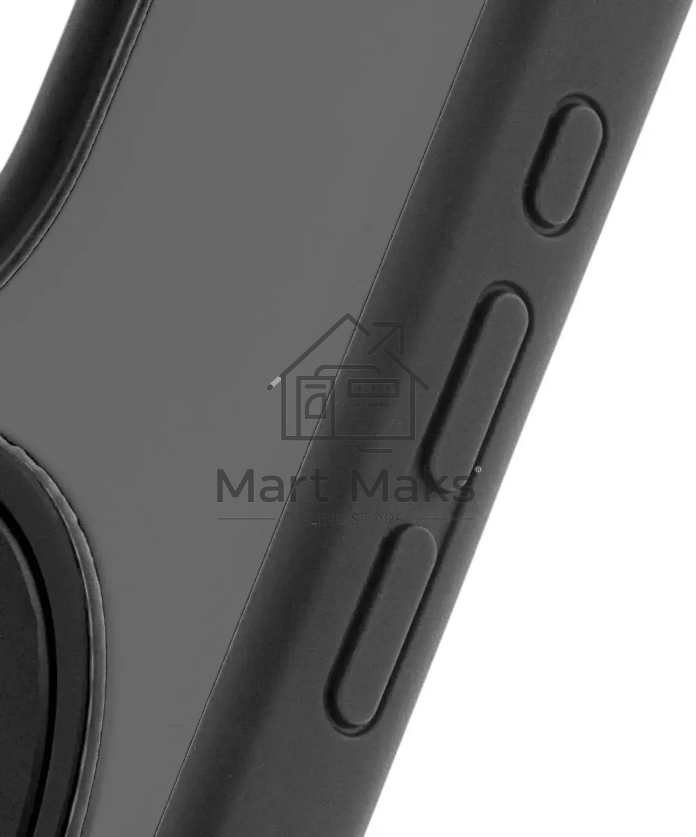 Чехол (клип-кейс) uBear для Apple iPhone 16 Clip 360 with MagSafe черный (CS437BL61RG-I24M)