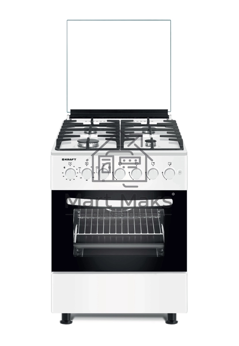 Плита комбинированная KRAFT KF-FSF6427AEWI