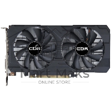 Видеокарта CBR GeForce RTX 2060, 6 GB GDDR6, 192 bit, DisplayPort, HDMI, DVI, GPU 1680 MHz