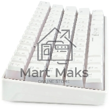 Клавиатура Oklick K763W гибридная, Bluetooth, радиоканал, белый