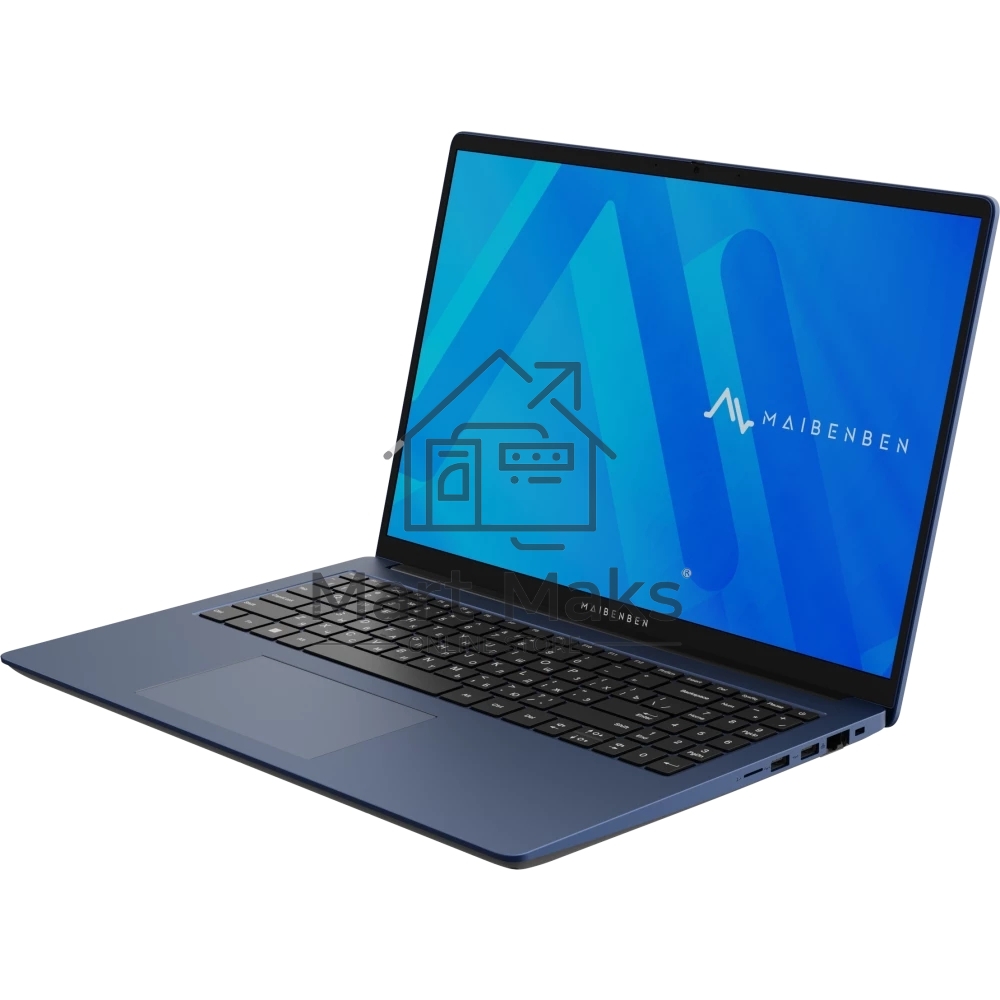 Ноутбук Maibenben M653 синий M6531SB0HURE0 16