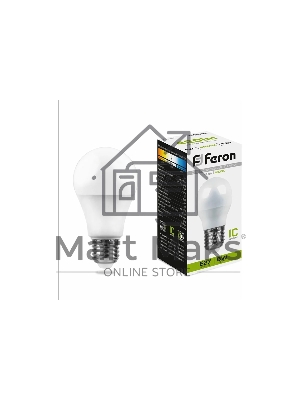 Лампа светодиодная Feron LB-38 5W 230V E27 4000K G45