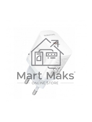 Сетевое зарядное устройство BOROFONE (6941991121357) BA99A СЗУ 1Type-C 3.0A PD 20W, белый