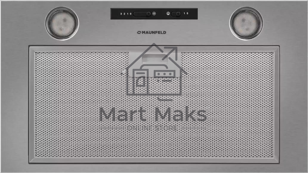 Вытяжка полновстраиваемая Maunfeld Crosby Light 5028, нержавеющая сталь, 50 см, 850 куб. м/ч, 55 дБ