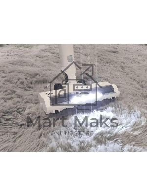 Пылесос вертикальный Haier HVC150 белый, питание от аккумулятора, 150 Вт, уборка сухая, пылесборник 0.8 л