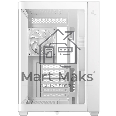 Корпус DeepCool CG530U 4F White, Midi-Tower, белый, 4 x 120 мм