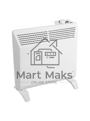 Конвектор Denzel XCE-1000 белый, 1000 Вт, 15 м2, термостат