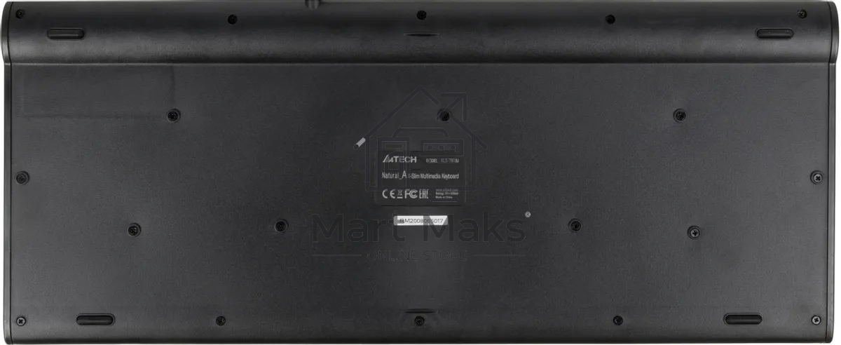 Клавиатура A4Tech KLS-7MUU проводная USB серебристый/черный