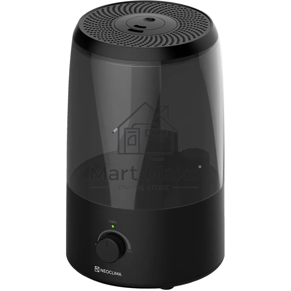 Увлажнитель воздуха ультразвуковой Neoclima ONYX 3.5L черный, объем 3.5л, механика